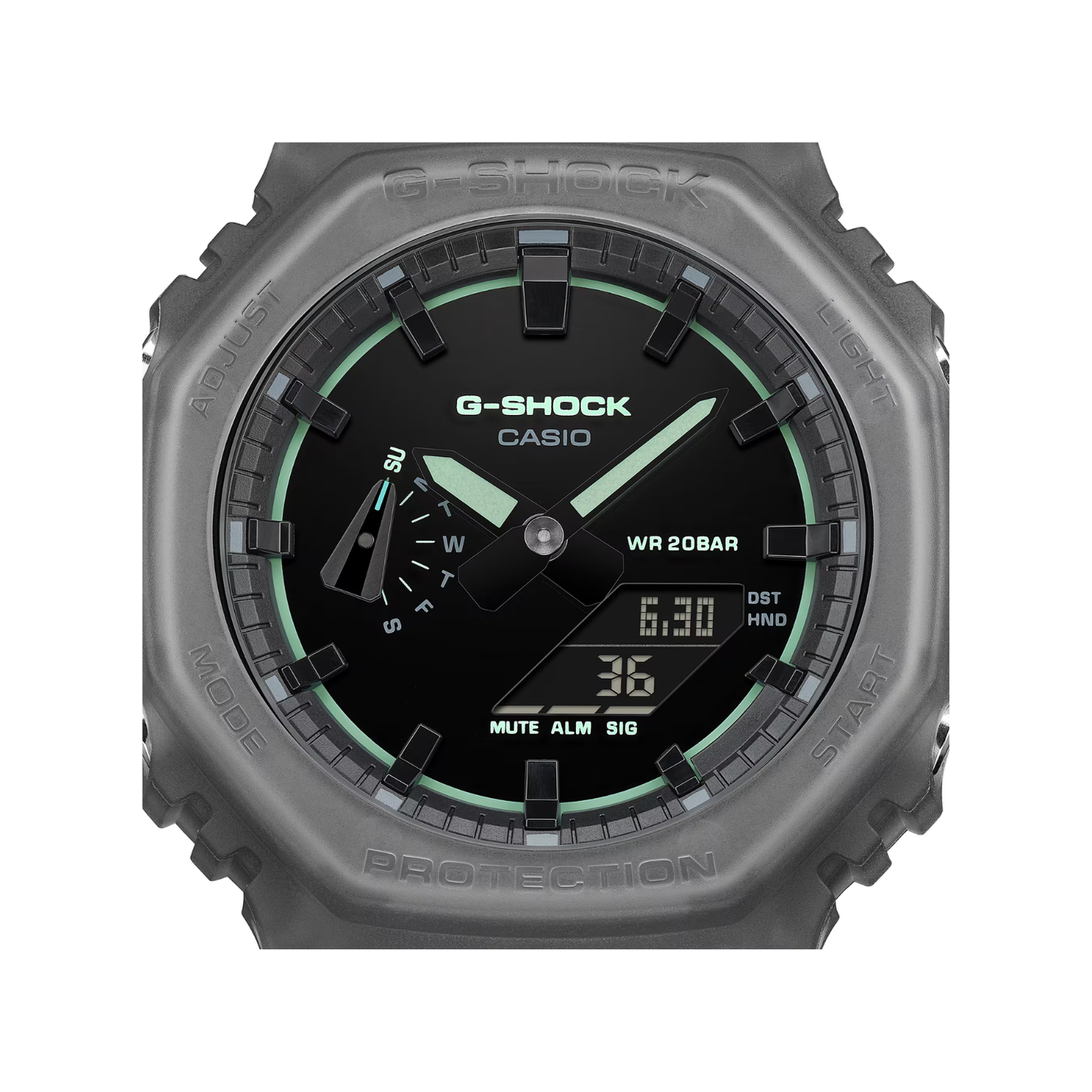 Reloj Análogo Digital Casual Gris de Hombre