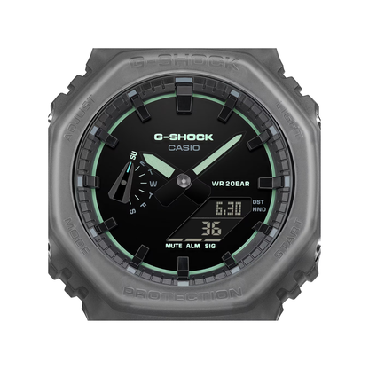 Reloj Análogo Digital Casual Gris de Hombre