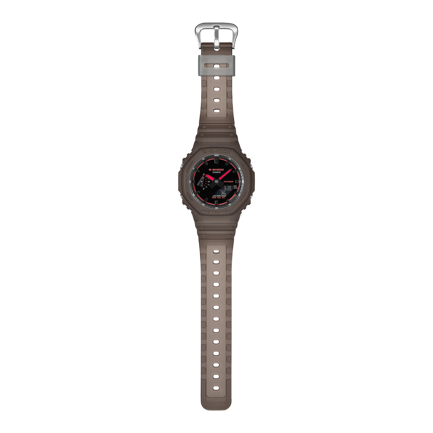 Reloj Análogo Digital Casual Chocolate de Hombre