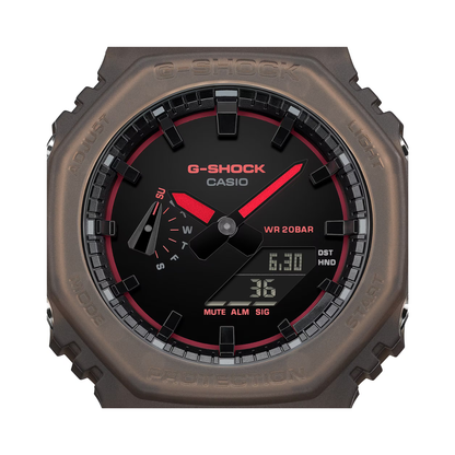 Reloj Análogo Digital Casual Chocolate de Hombre