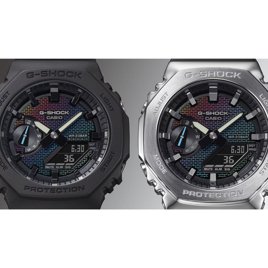 Reloj Análogo Digital Casual Negro de Hombre