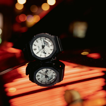 Reloj Análogo Digital Casual Negro de Hombre