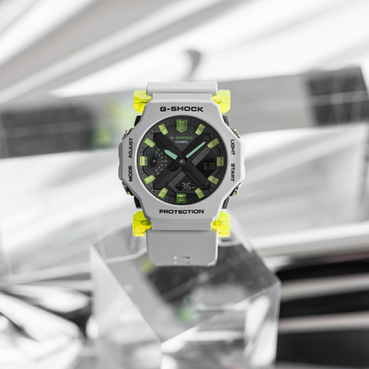 Reloj Análogo Digital Casual Gris de Hombre