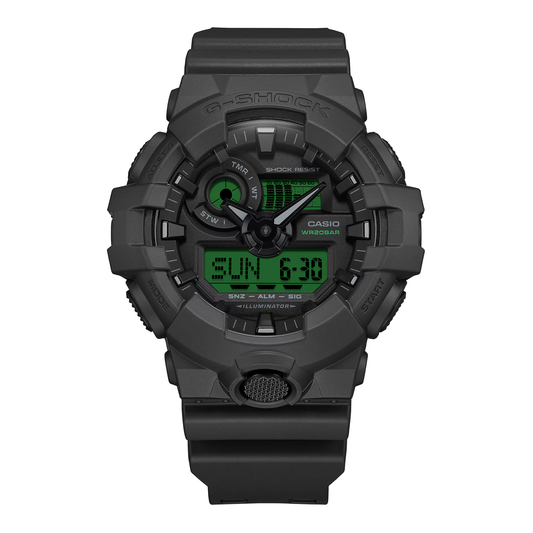Reloj Análogo Digital Deportivo Negro de Hombre
