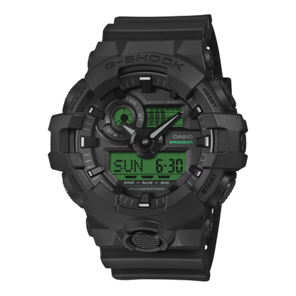 Reloj Análogo Digital Deportivo Negro de Hombre