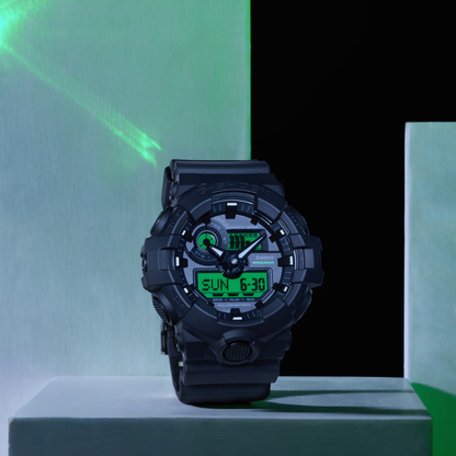 Reloj Análogo Digital Deportivo Negro de Hombre