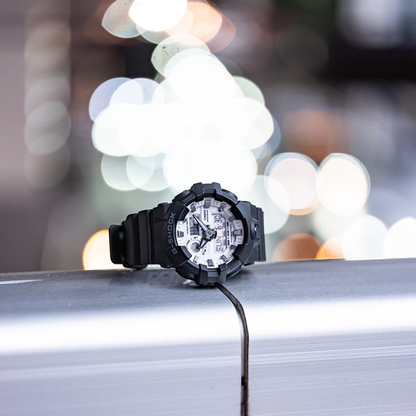 Reloj Análogo Digital Deportivo Negro de Hombre