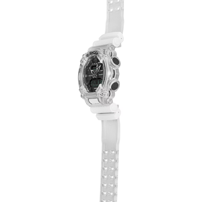 Reloj Análogo Digital Deportivo Transparente de Hombre Serie Sound Wave