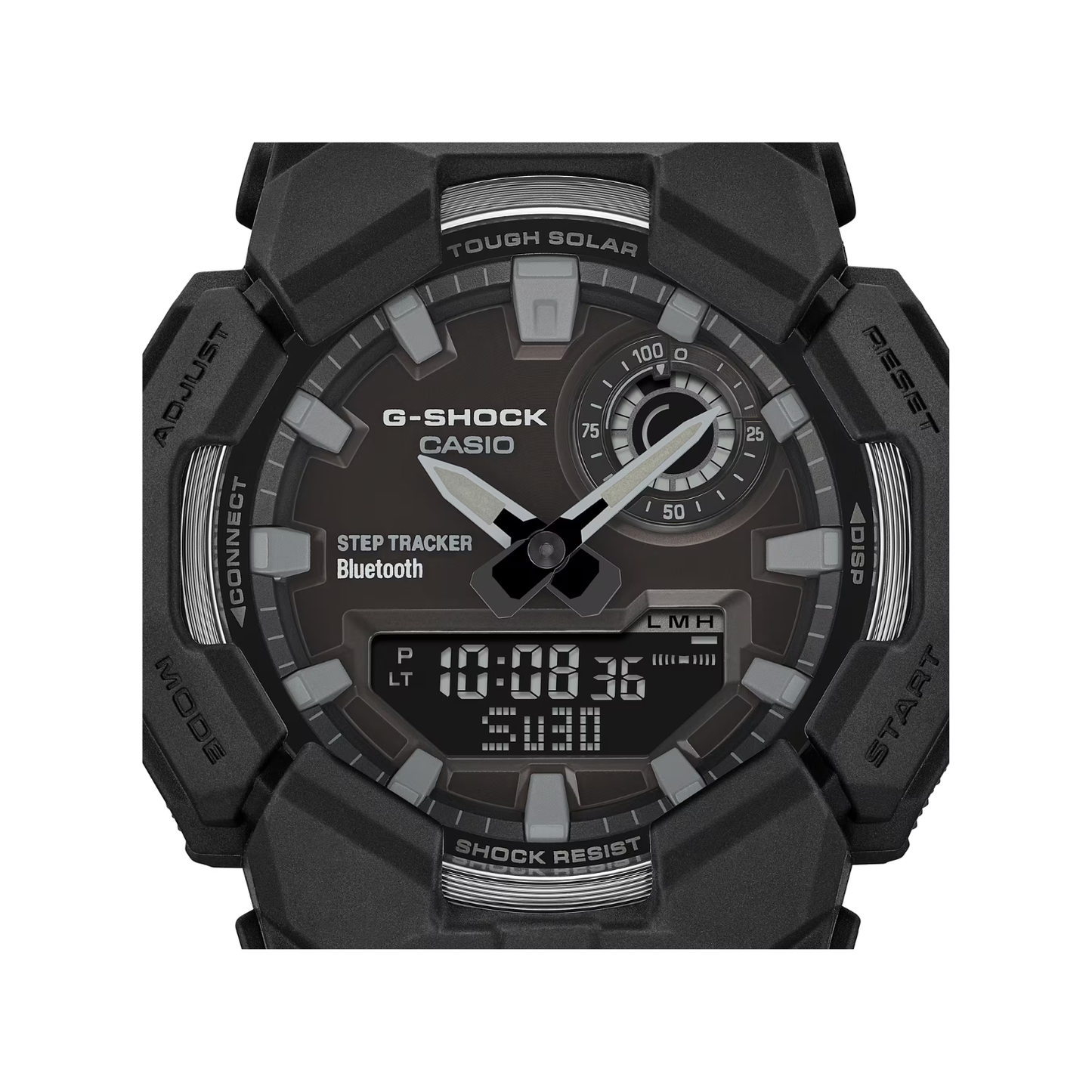Reloj Análogo Digital Deportivo Negro de Hombre