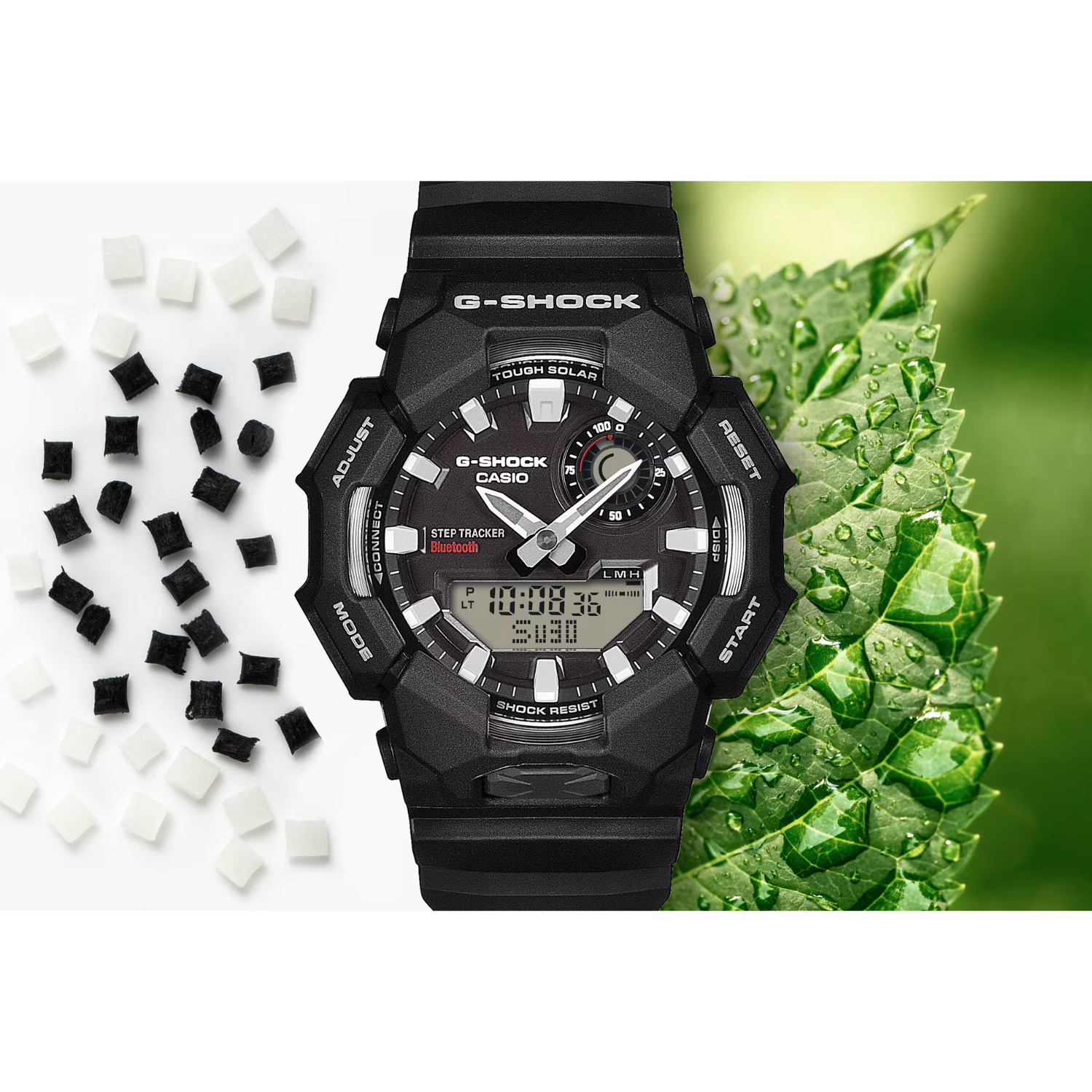 Reloj Análogo Digital Deportivo Negro de Hombre – Relojín Panamá