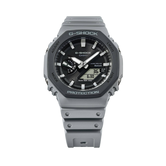 Reloj Análogo Digital Casual Gris Oscuro de Hombre