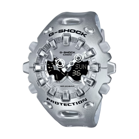 Reloj Análogo Digital Casual/Juvenil Plata Metalizado de Hombre