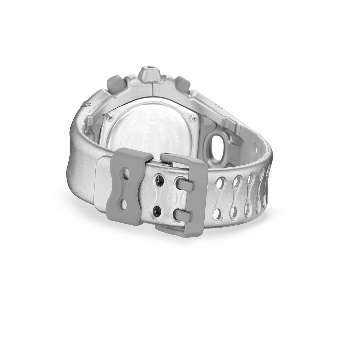 Reloj Análogo Digital Casual/Juvenil Plata Metalizado de Hombre