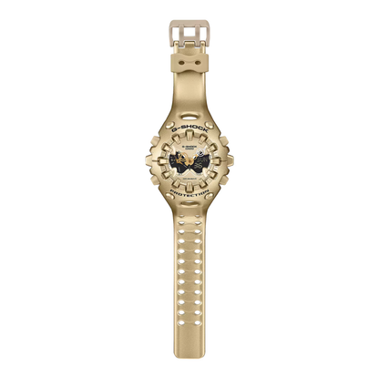 Reloj Análogo Digital Casual Dorado de Hombre
