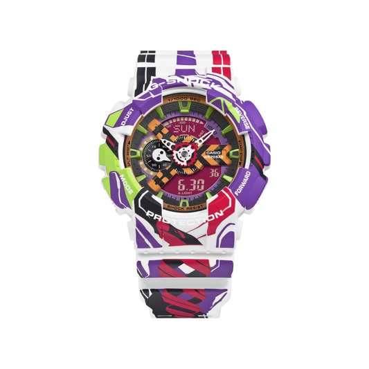 Reloj Análogo Digital Casual Colaboración Evangelion
