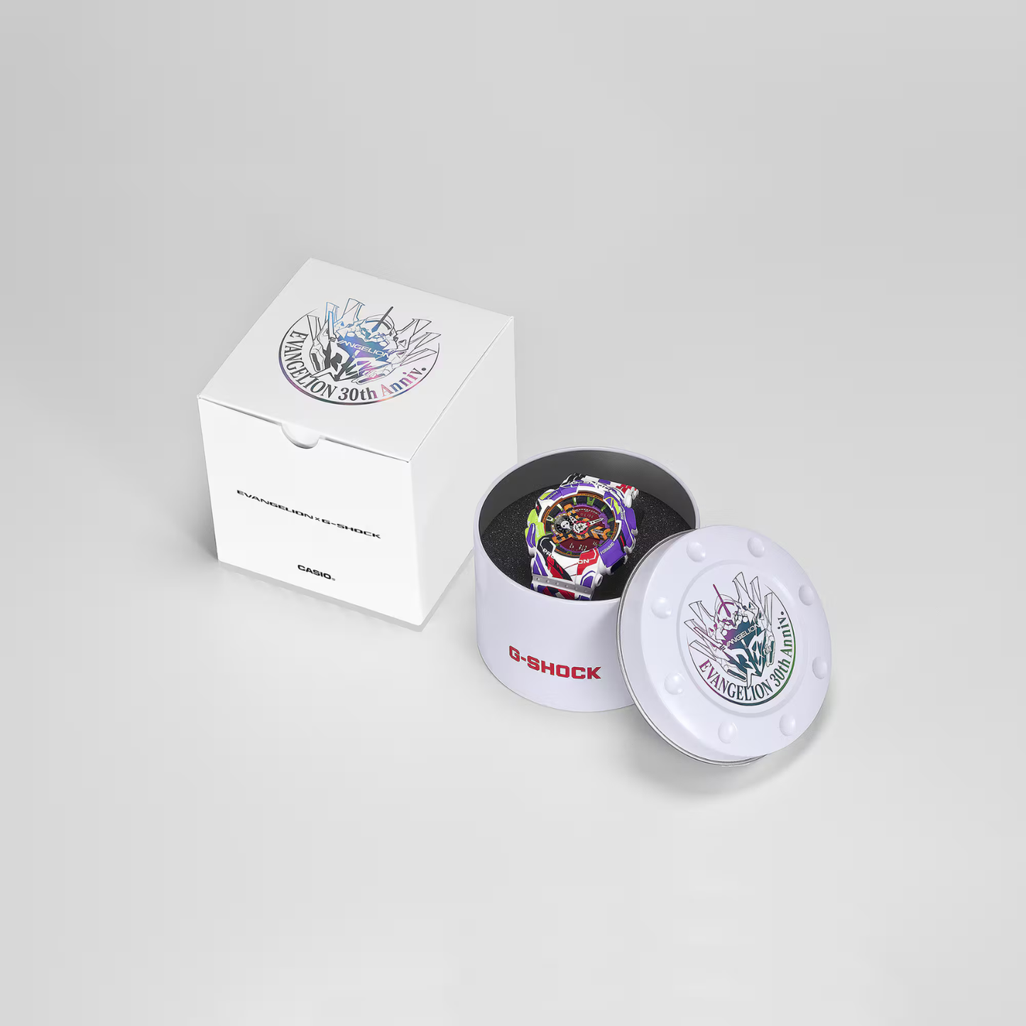 Reloj Análogo Digital Casual Colaboración Evangelion
