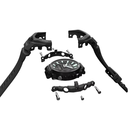Reloj Análogo Digital Deportivo Negro de Hombre