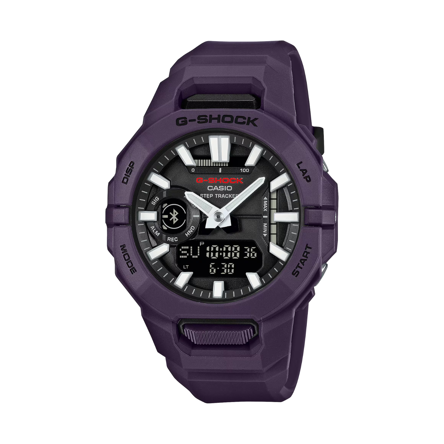 Reloj Análogo Digital Deportivo Morado de Hombre