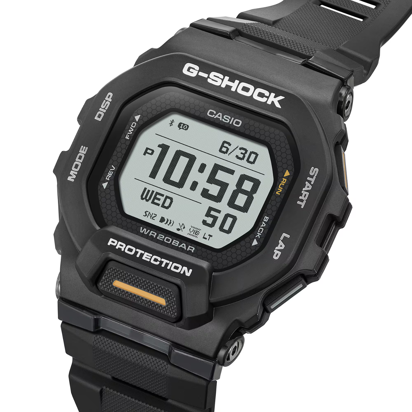 Reloj Análogo Deportivo Negro de Hombre
