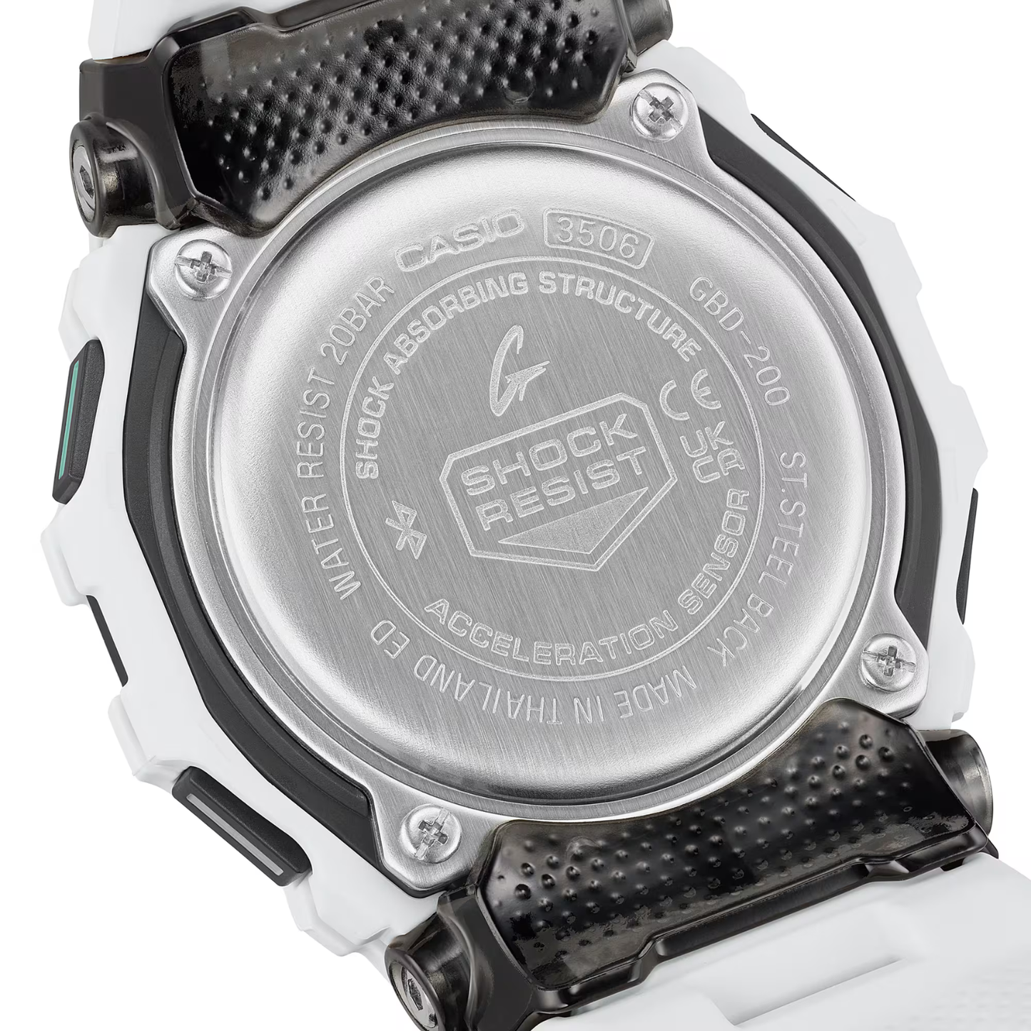 Reloj Análogo Deportivo Blanco de Hombre