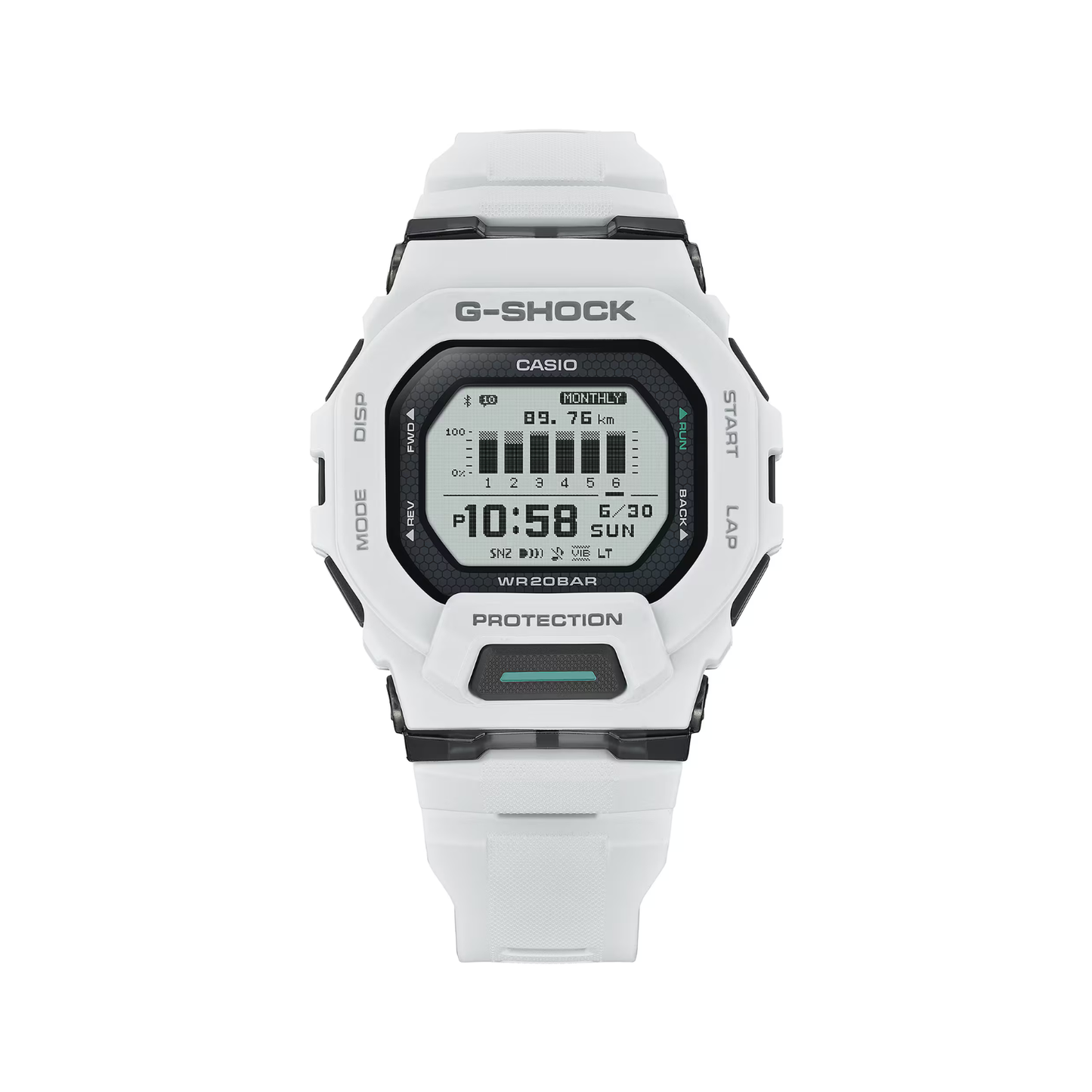 Reloj Análogo Deportivo Blanco de Hombre