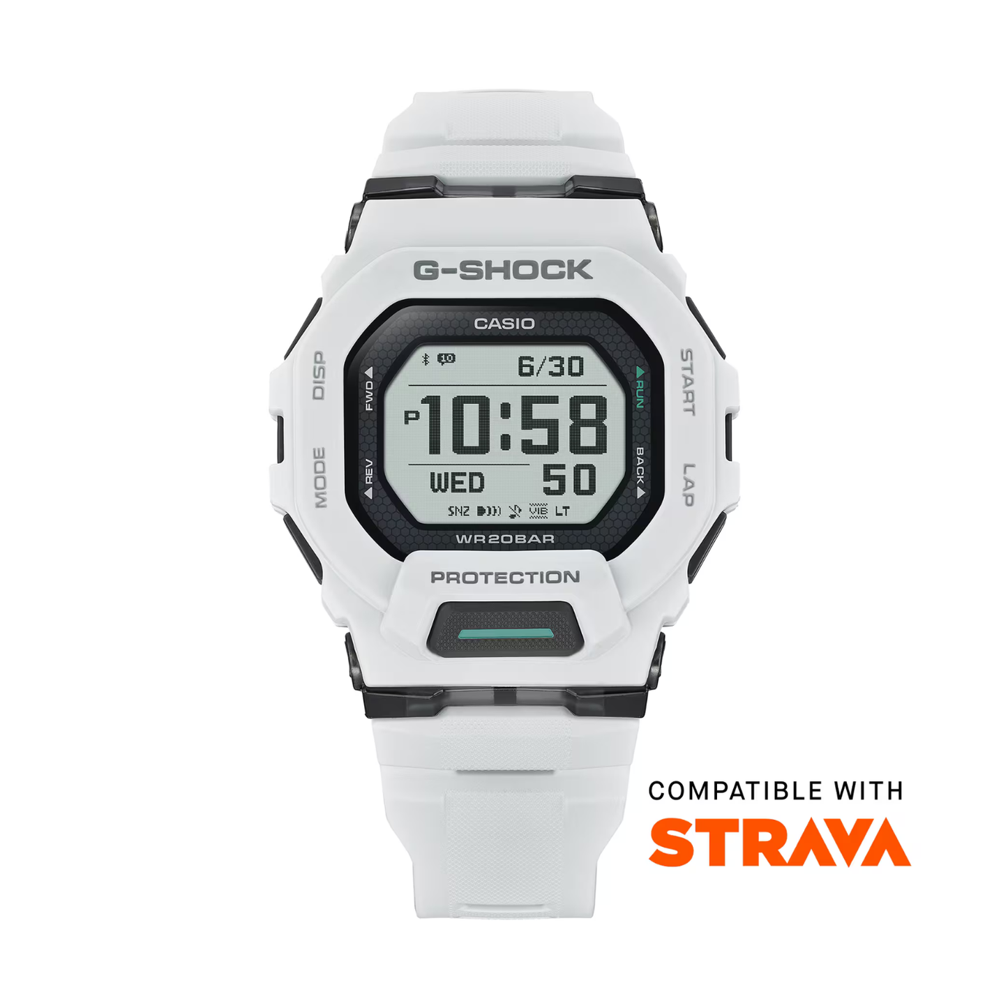 Reloj Análogo Deportivo Blanco de Hombre