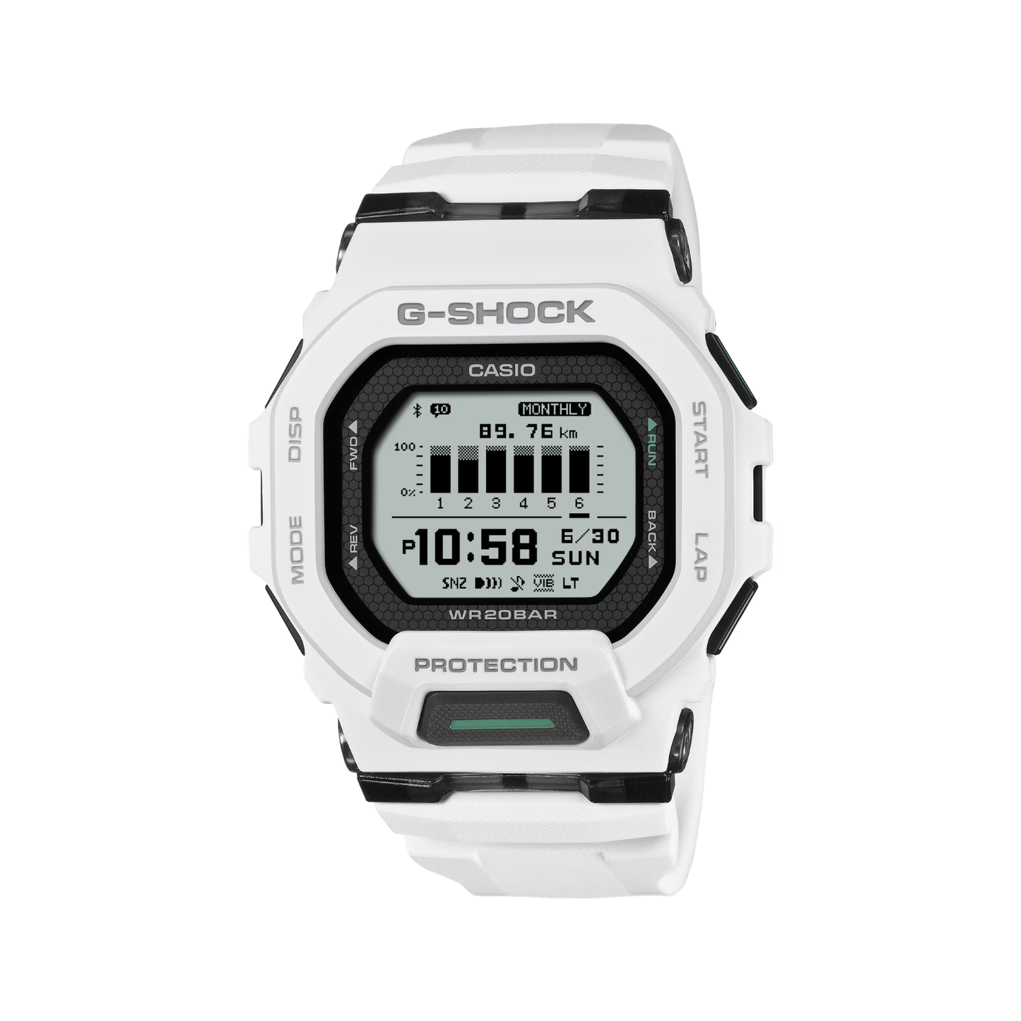 Reloj Análogo Deportivo Blanco de Hombre