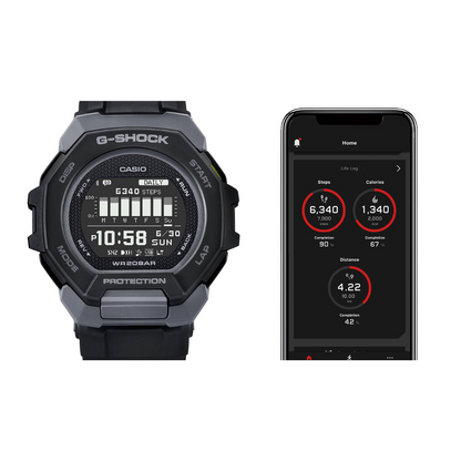 Reloj Digital Bluetooth Sport Negro de Hombre