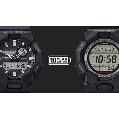 Reloj Digital Casual Negro de Hombre