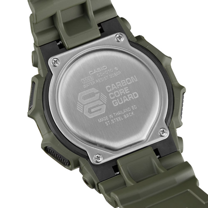 Reloj Digital Casual Verde de Hombre