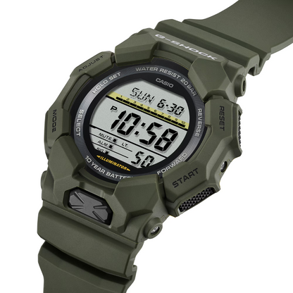 Reloj Digital Casual Verde de Hombre
