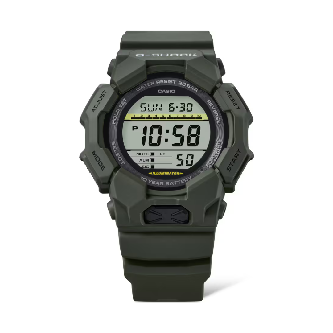 Reloj Digital Casual Verde de Hombre