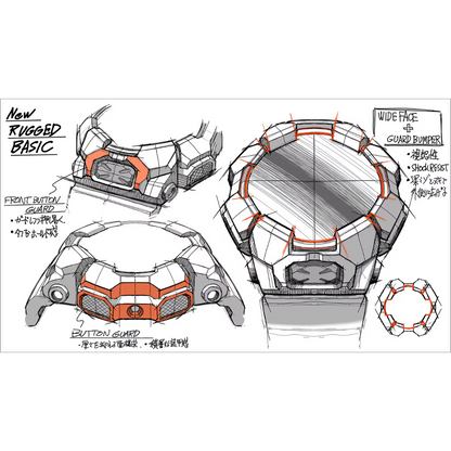 Reloj Digital Casual Verde de Hombre