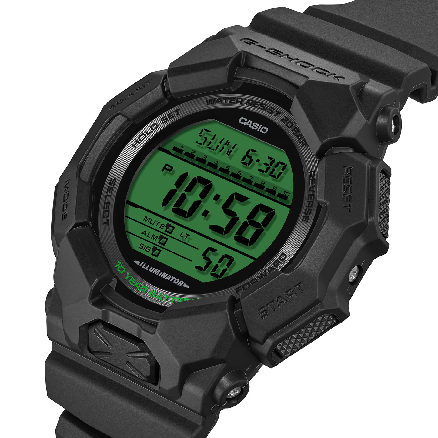 Reloj Análogo Digital Deportivo Negro de Hombre