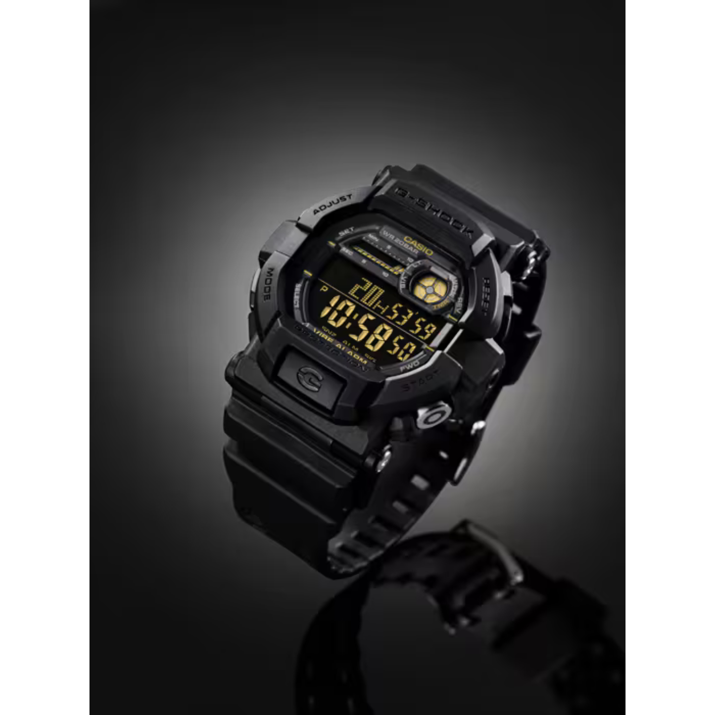 Reloj Digital Deportivo Negro de Hombre
