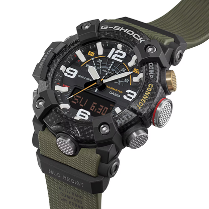 Reloj Análogo Digital Deportivo Master of G Mudmaster Negro de Hombre