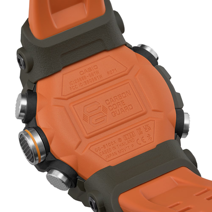 Reloj Análogo Digital Deportivo Master of G Mudmaster Negro de Hombre