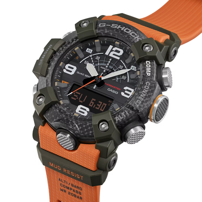 Reloj Análogo Digital Deportivo Master of G Mudmaster Negro de Hombre