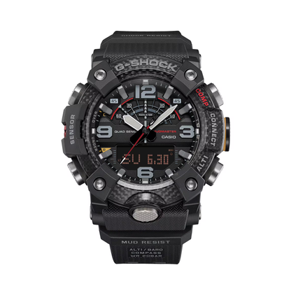 Reloj Análogo Digital Deportivo Master of G Mudmaster Negro de Hombre