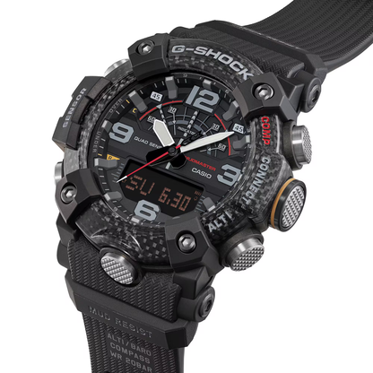 Reloj Análogo Digital Deportivo Master of G Mudmaster Negro de Hombre