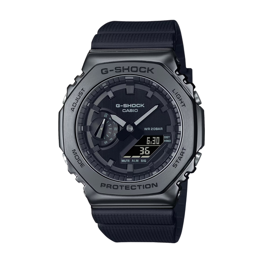 Reloj Análogo Digital Casual Negro de Hombre Serie G-Steel