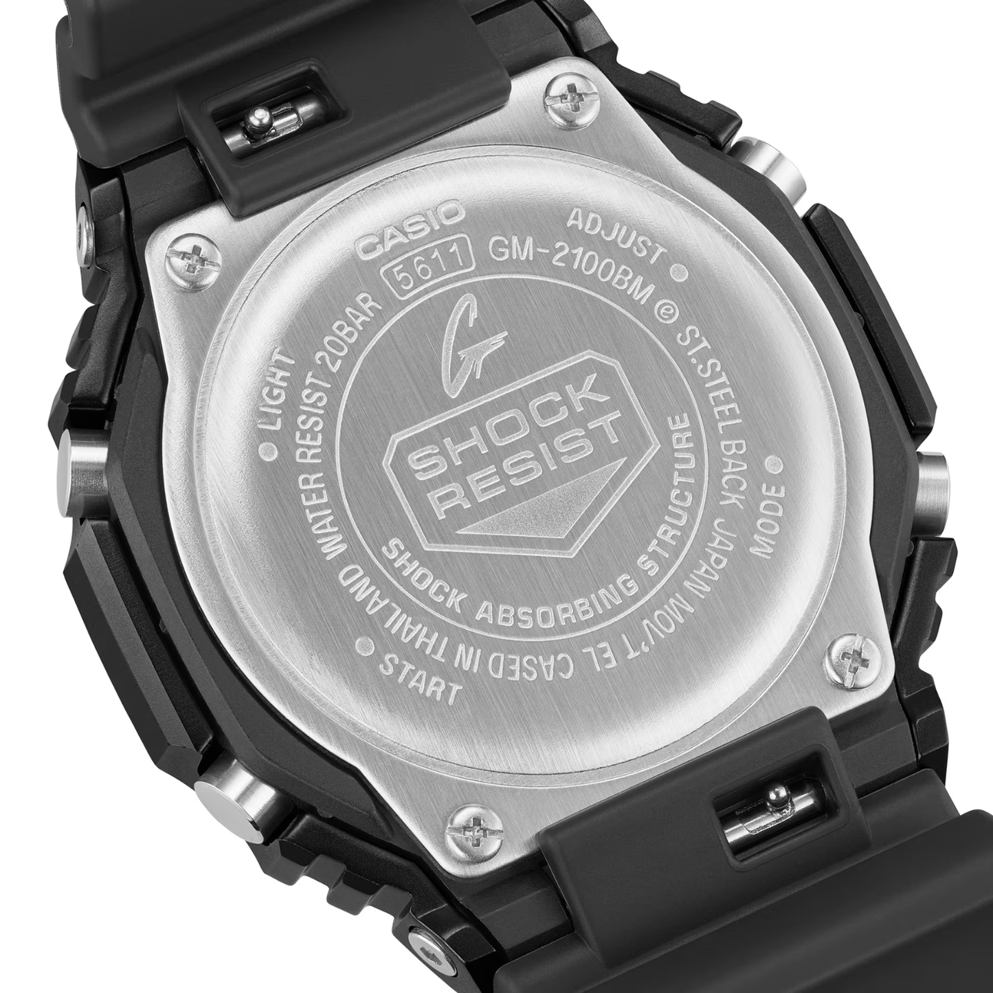 Reloj Digital Casual Negro de Hombre