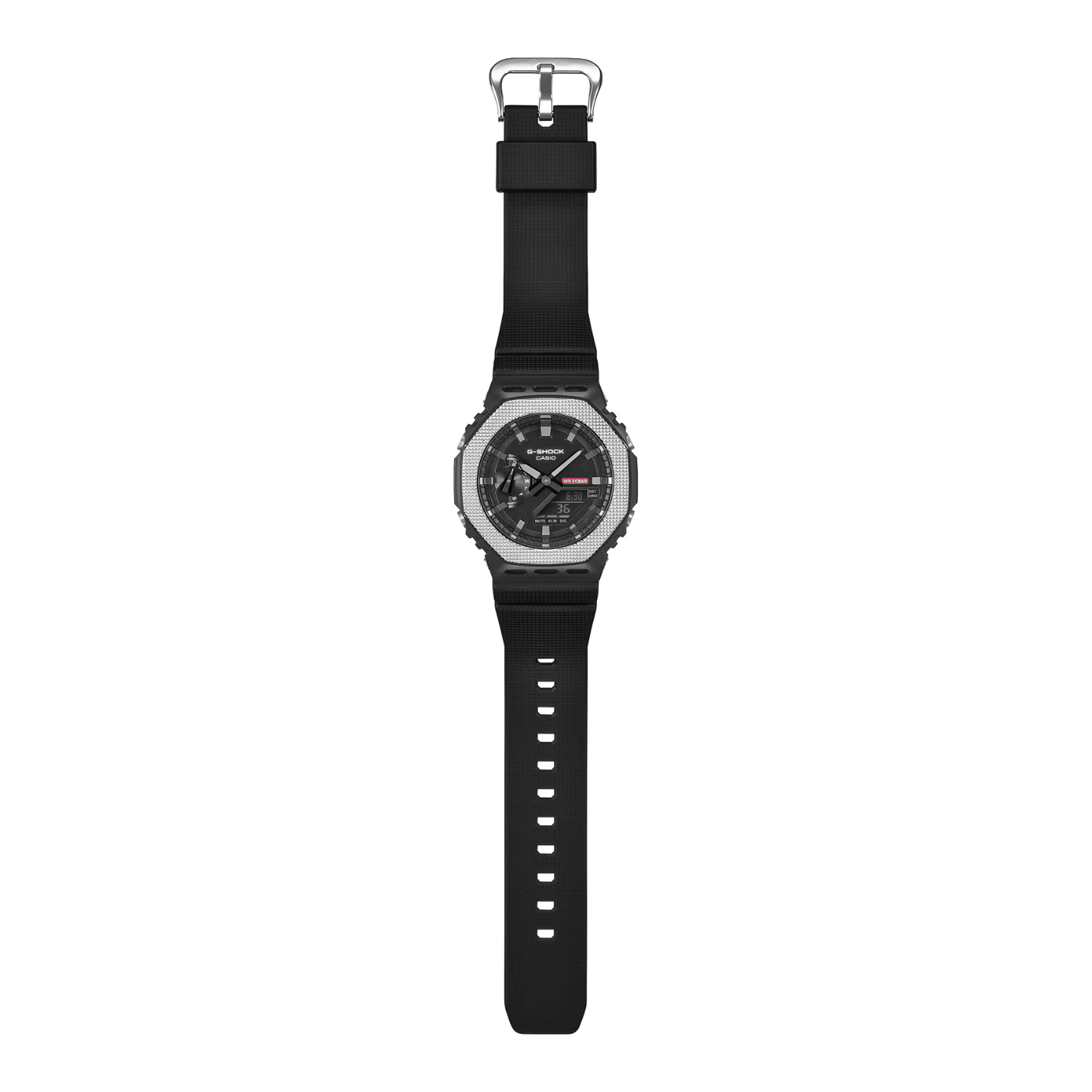 Reloj Digital Casual Negro de Hombre