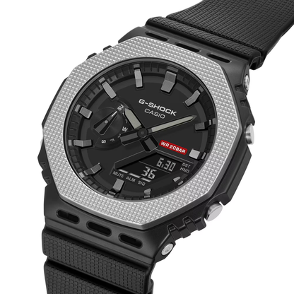 Reloj Digital Casual Negro de Hombre