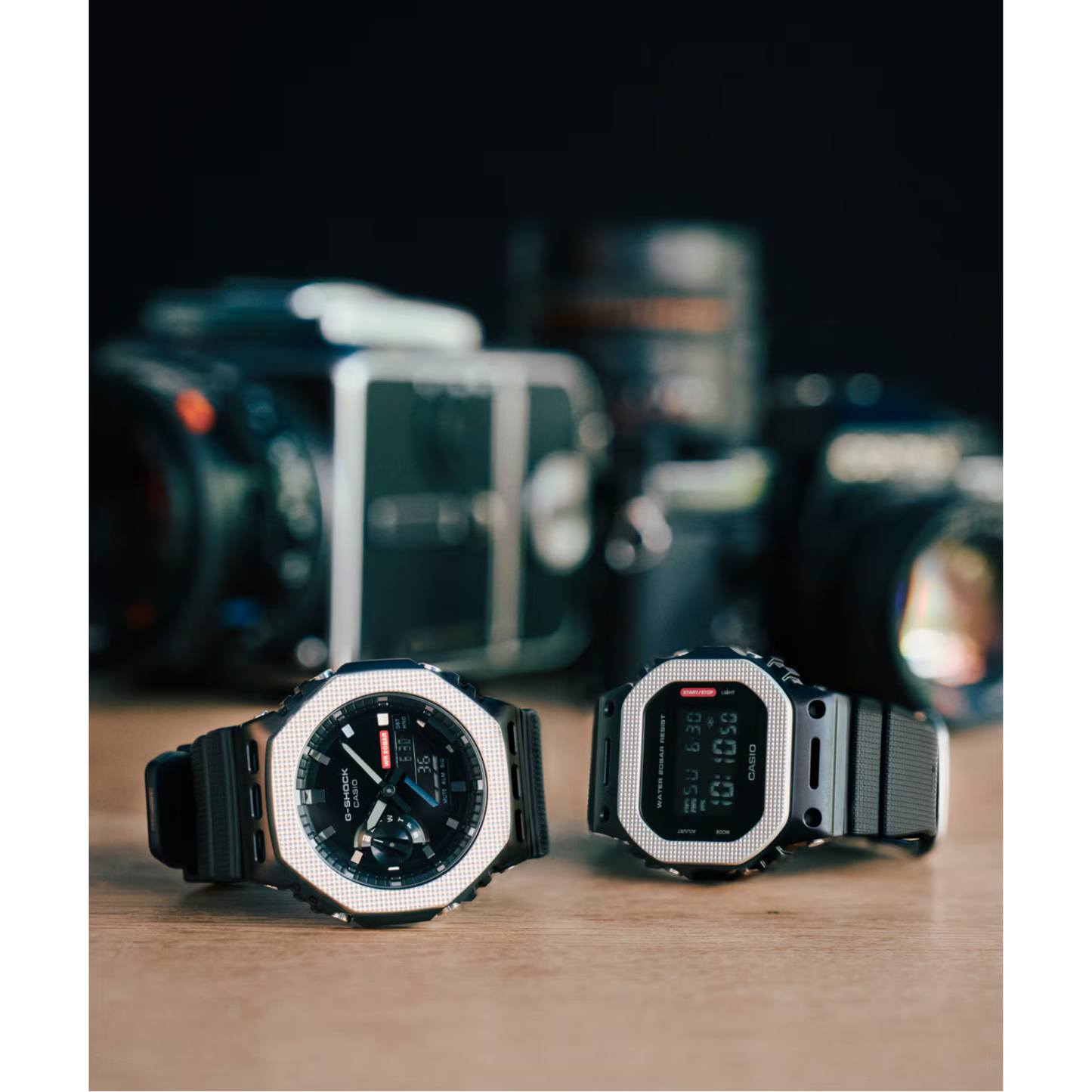Reloj Digital Casual Negro de Hombre