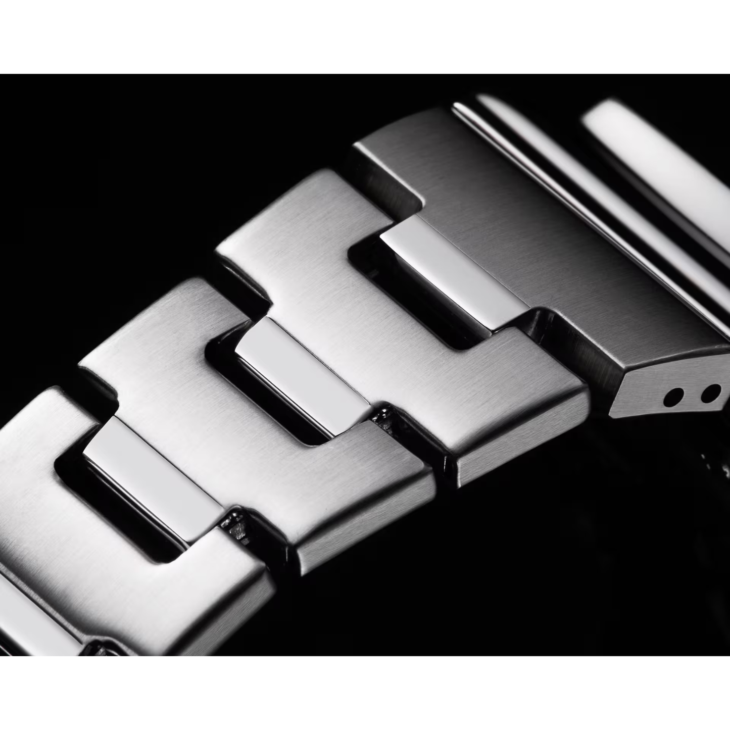 Reloj Análogo Digital Casual Plateado de Hombre