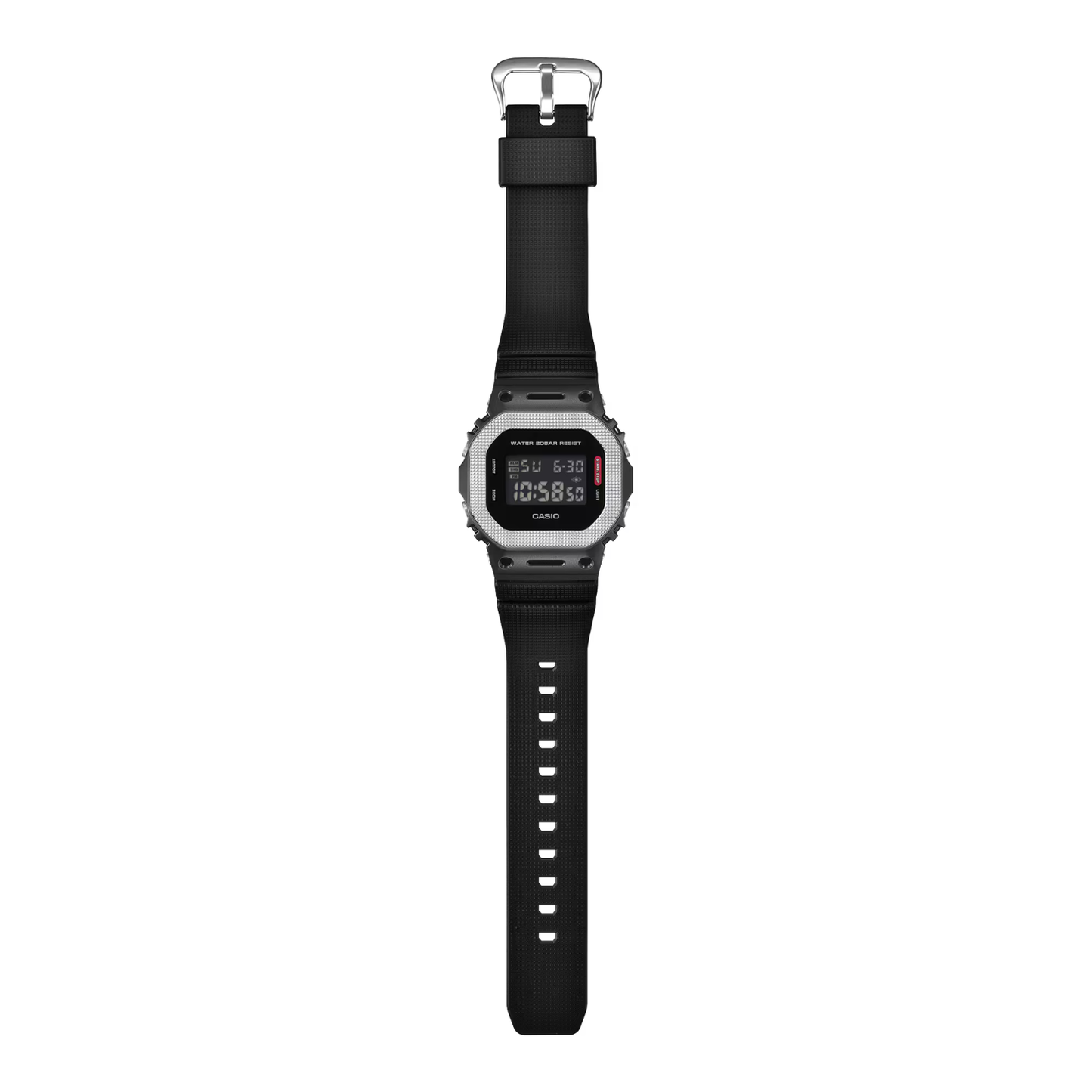 Reloj Digital Casual Negro de Mujer