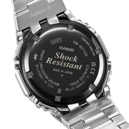 Reloj Análogo Digital Casual Plateado de Hombre