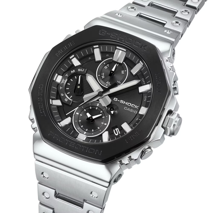 Reloj Análogo Casual Plateado de Hombre