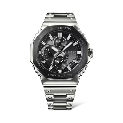 Reloj Análogo Casual Plateado de Hombre